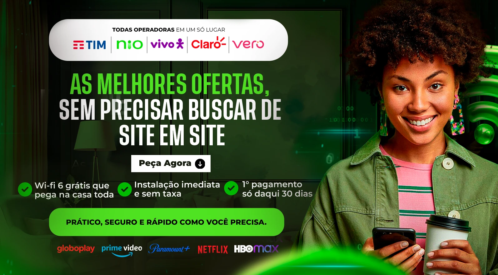 As melhores ofertas de internet — todas as operadoras em um só lugar